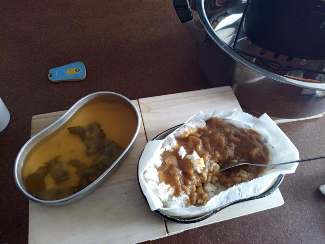 兵式飯盒折［読者投稿記事］
