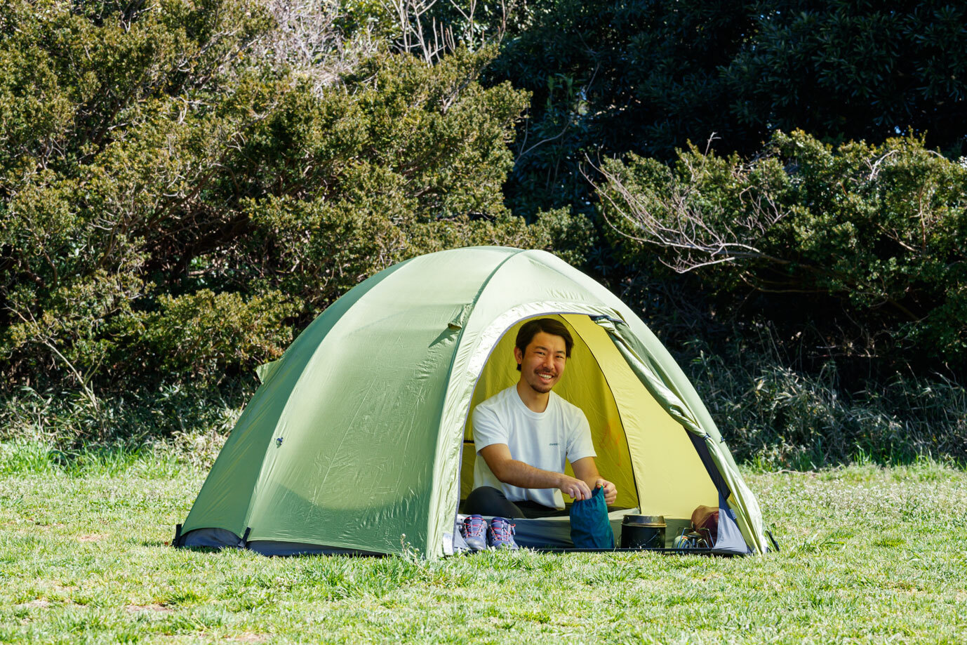 理想のソロキャンプを叶えるテントはこれだ！おすすめの種類と選び方 | テント 【BE-PAL】キャンプ、アウトドア、自然派生活の情報源ビーパル
