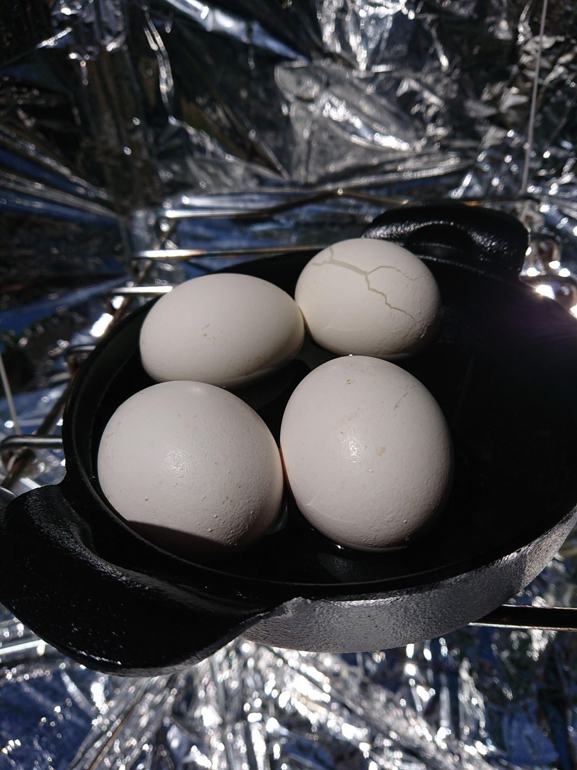 太陽光でスキレット料理［読者投稿記事］