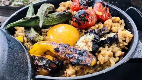 夏野菜を使った、福岡県門司港発祥の「焼きカレー」［読者投稿記事］