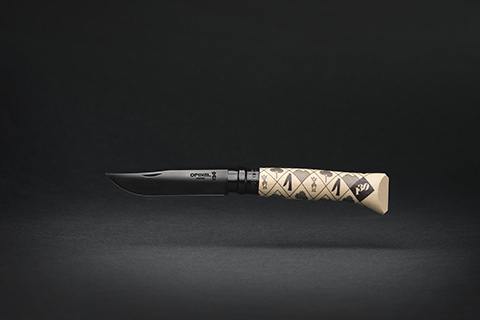 OPINEL - オピネル130周年記念ナイフ　黒ブレード　opinel #8 Opinel 130th Anniversary Black Blade Knife (Opinel #8
