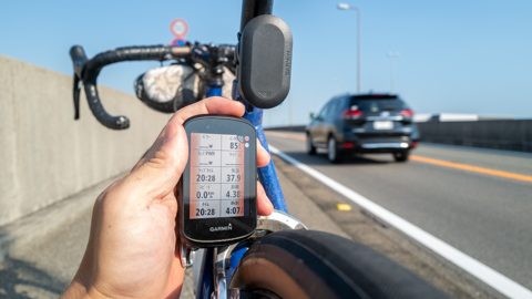 Garmin(ガーミン)の自転車用後方レーダーが便利すぎた