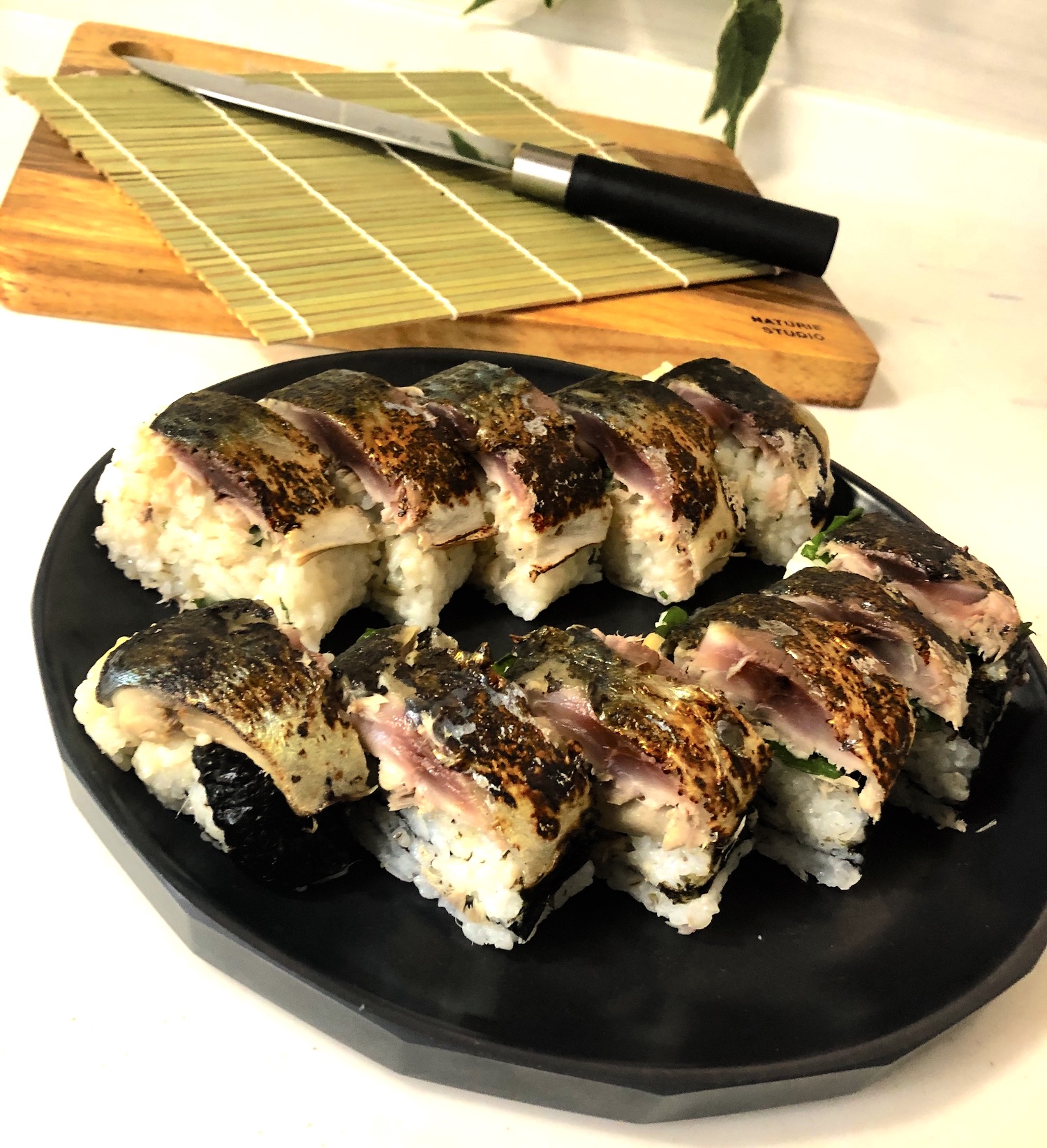 釣ったサバで 炙りシメサバ棒寿司を作ってみた Be Pal