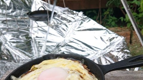 カレードリアに太陽玉子をオン！［読者投稿記事］