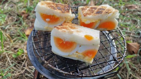 コンビニの卵サンドを炙るだけ［読者投稿記事］