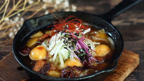 缶詰とスキレットで和風アヒージョ［読者投稿記事］