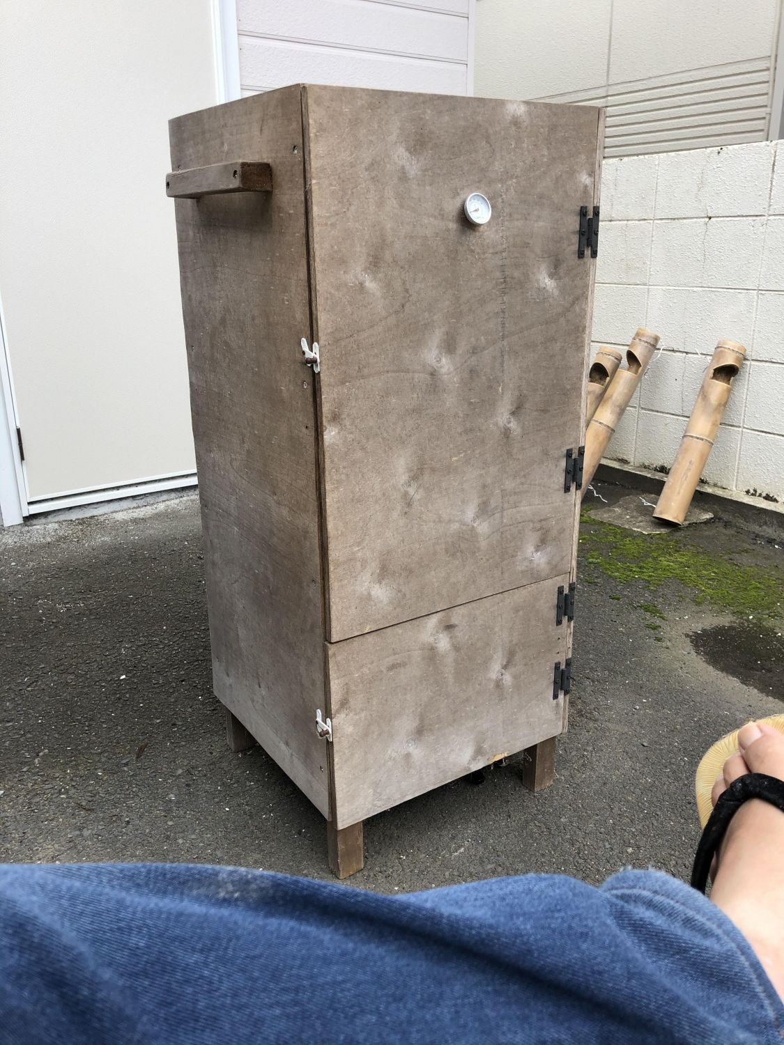 手作り燻製器で［読者投稿記事］