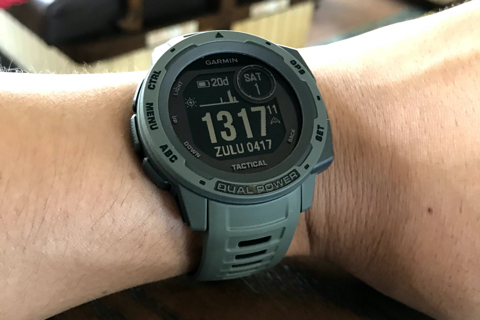 Garmin instinct dual power tactical