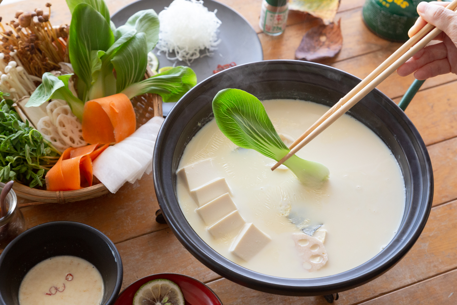 晩秋のキャンプでカラダを整える 秋野菜のしゃぶしゃぶサラダ鍋 Be Pal