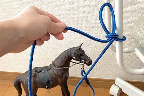 普段使いのロープワーク 動物をつなぐのに便利な 馬つなぎ結び Be Pal 普段使いのロープワーク 動物をつなぐのに便利な 馬つなぎ結び Be Pal