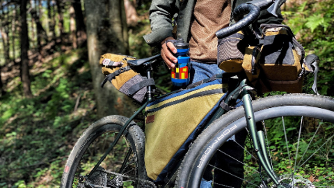 バイクパッキングを快適にするフレームバッグをオーダーできる 『welldone Nagano』誕生!
