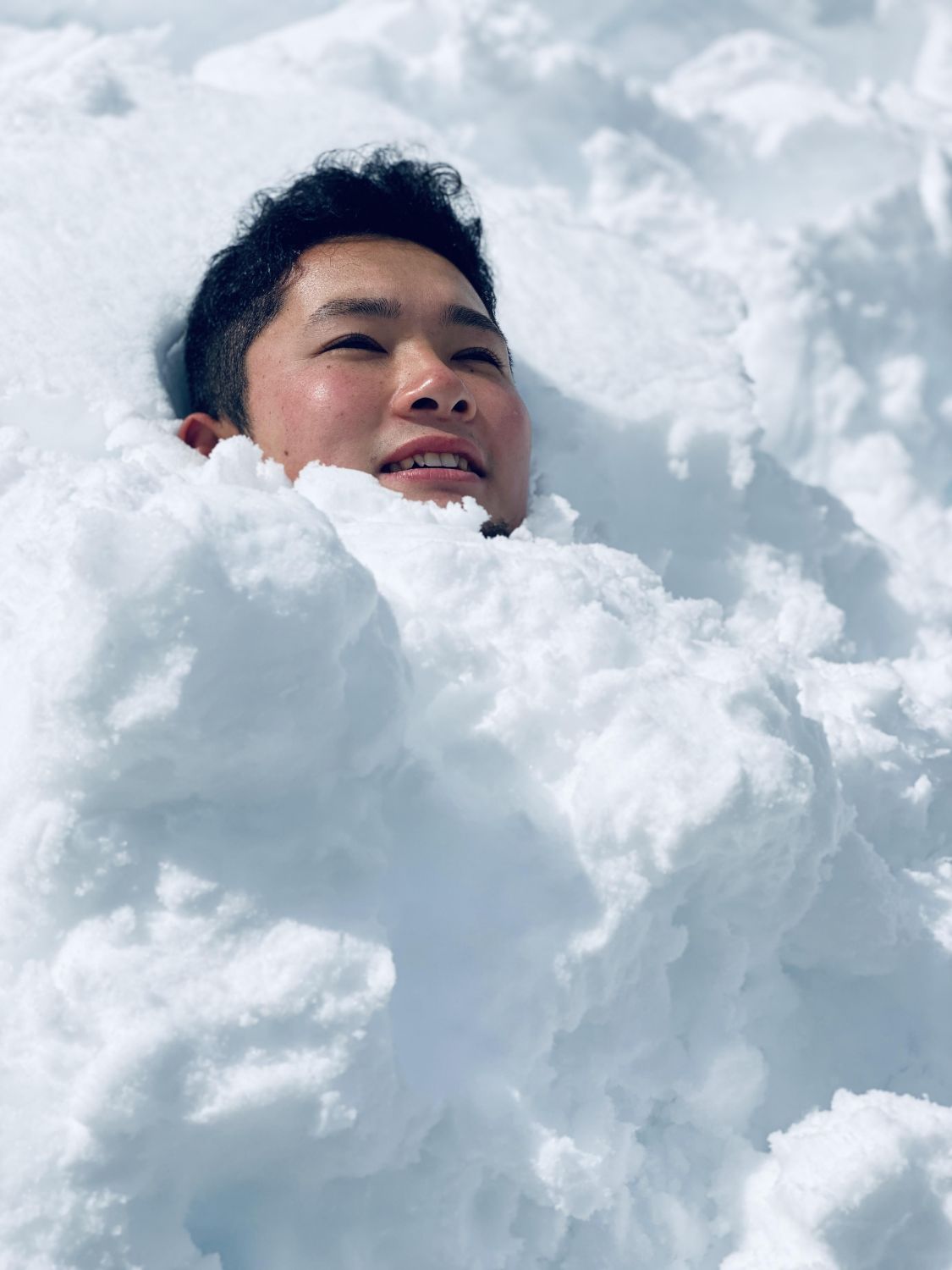 雪布団は気持ちいい！［読者投稿記事］