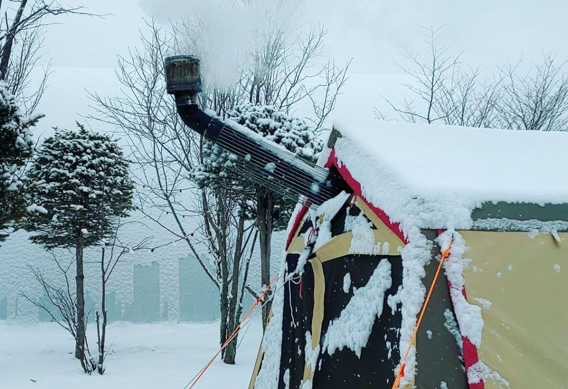雪中キャンプ 標茶町［読者投稿記事］