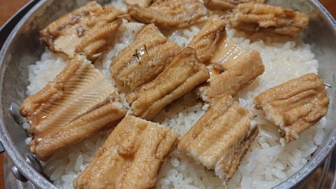 【釣魚海鮮鍋】諦め【焼きハゼ出汁アナゴ釜めし】［読者投稿記事］