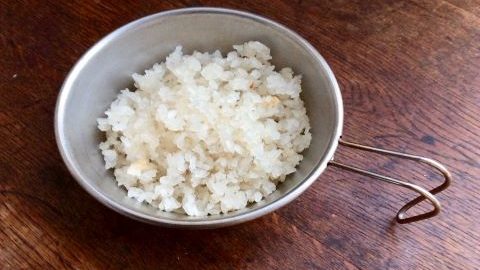 登山やキャンプ、非常時の備えにも使える、アルファ米を自分で作ろう