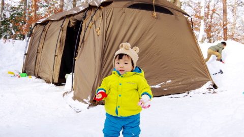 初めての雪中ファミリーキャンプを成功させるコツ