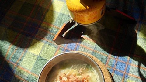 シエラカップで (*^^*) 雑煮♪［読者投稿記事］