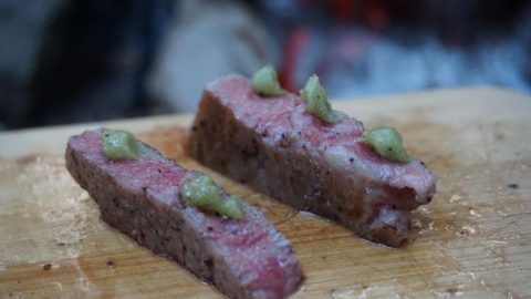 岡山ブランド牛のステーキ［読者投稿記事］