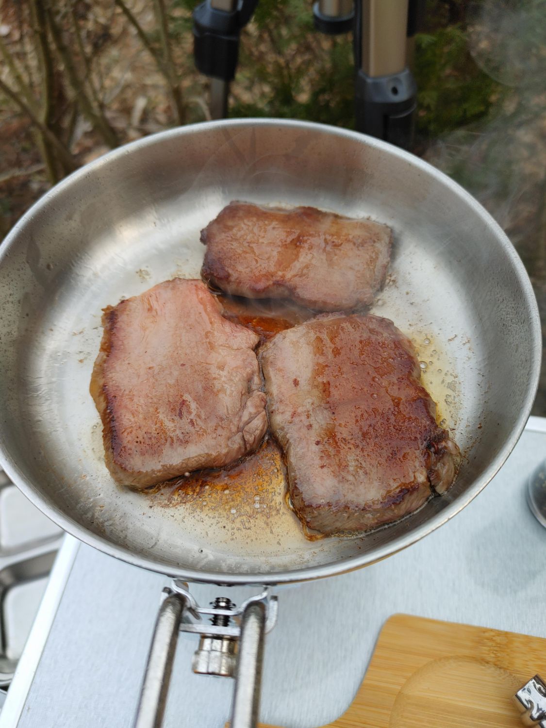親子キャンプで牛タン♪［読者投稿記事］