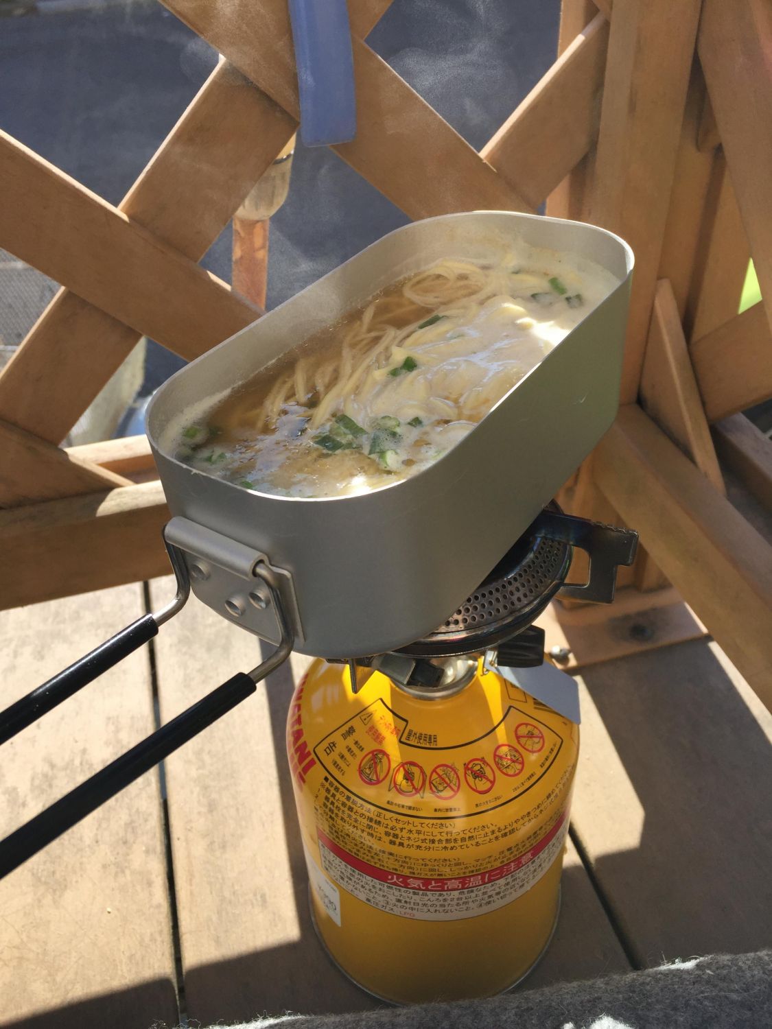 メスティンラーメン［読者投稿記事］