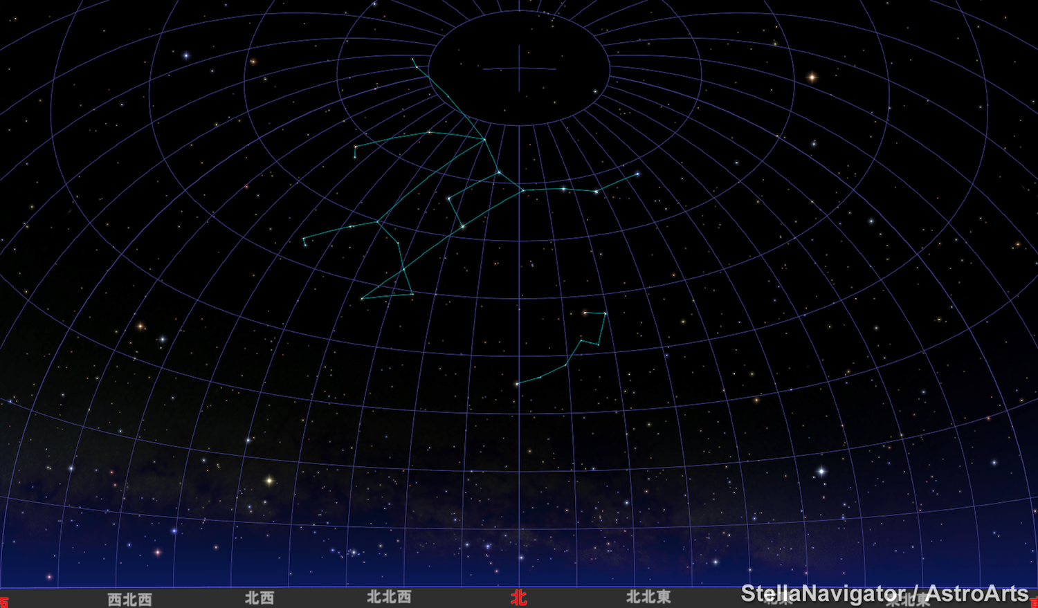 Gpsが使えない暗い山道で役に立つ 北極星の見分け方 Be Pal