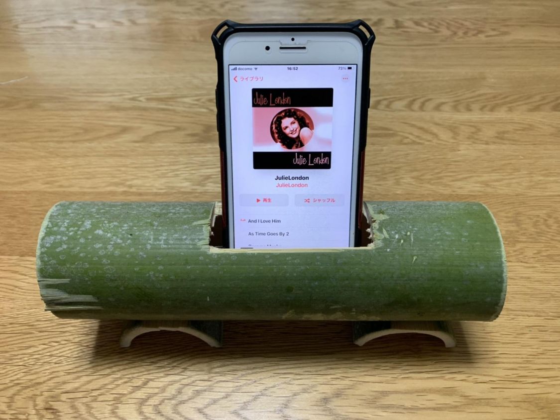 iPhoneスピーカー［読者投稿記事］