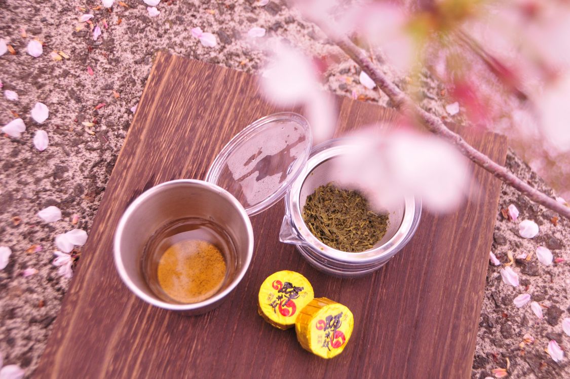緑茶で花見［読者投稿記事］