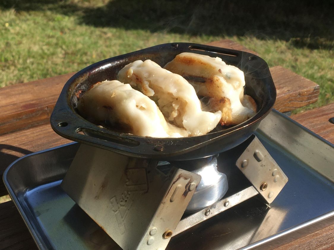 グリルパンで焼き餃子♪［読者投稿記事］