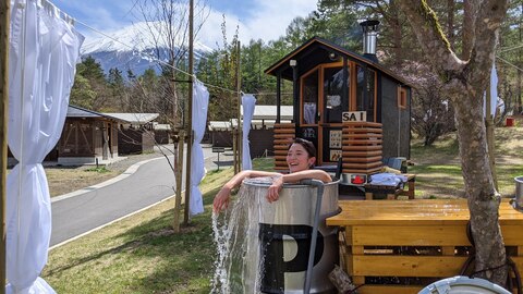 初夏の富士山を満喫！完全プライベートで楽しむPICA Fujiyamaの本格的フィンランドサウナ