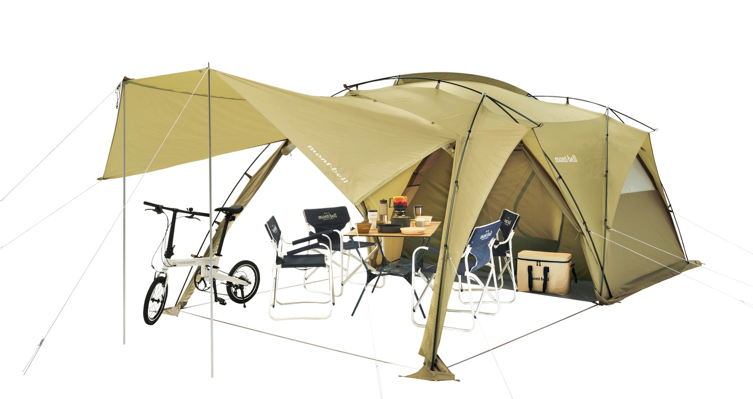 居住性が向上したモンベルの大型テントに注目！「キャンプ