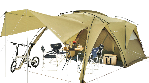 居住性が向上したモンベルの大型テントに注目！「キャンプ＆アクティビティ」を楽しもう