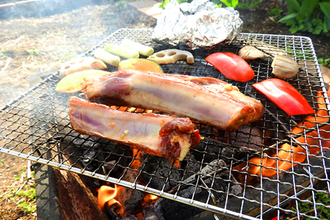 主役級キャンプ飯レシピ。悪魔的においしい！ほめられ特製ダレの骨付き肉