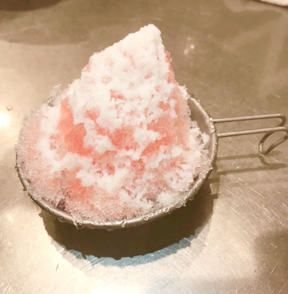 ドラえもんシェラカップでカキ氷［読者投稿記事］