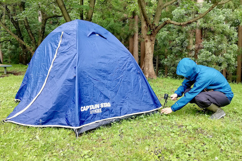 雨の日キャンプにおける５つの注意点。危険を避けてキャンプを楽しもう
