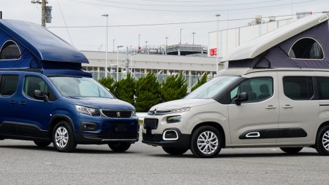 人気モデルにポップアップルーフを搭載！「ベルランゴキャンパーソレイユ&リフターキャンパーシエル」