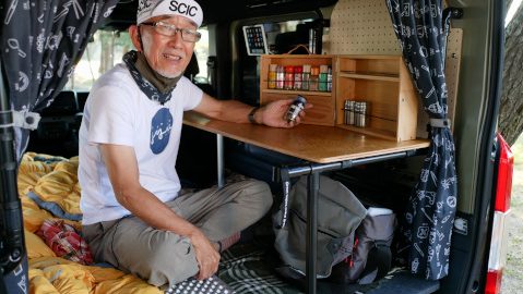 キャンプに、車中泊に大活躍！winpy-jijiiさんが廃材を使って素敵なスパイスボックスを自作した