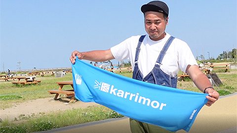 夏のキャンプに最適！「karrimor×BE-PAL 冷感タオル」で猛暑を乗り切ろう！ 現在発売中のBE-PAL8月号に付いてきます