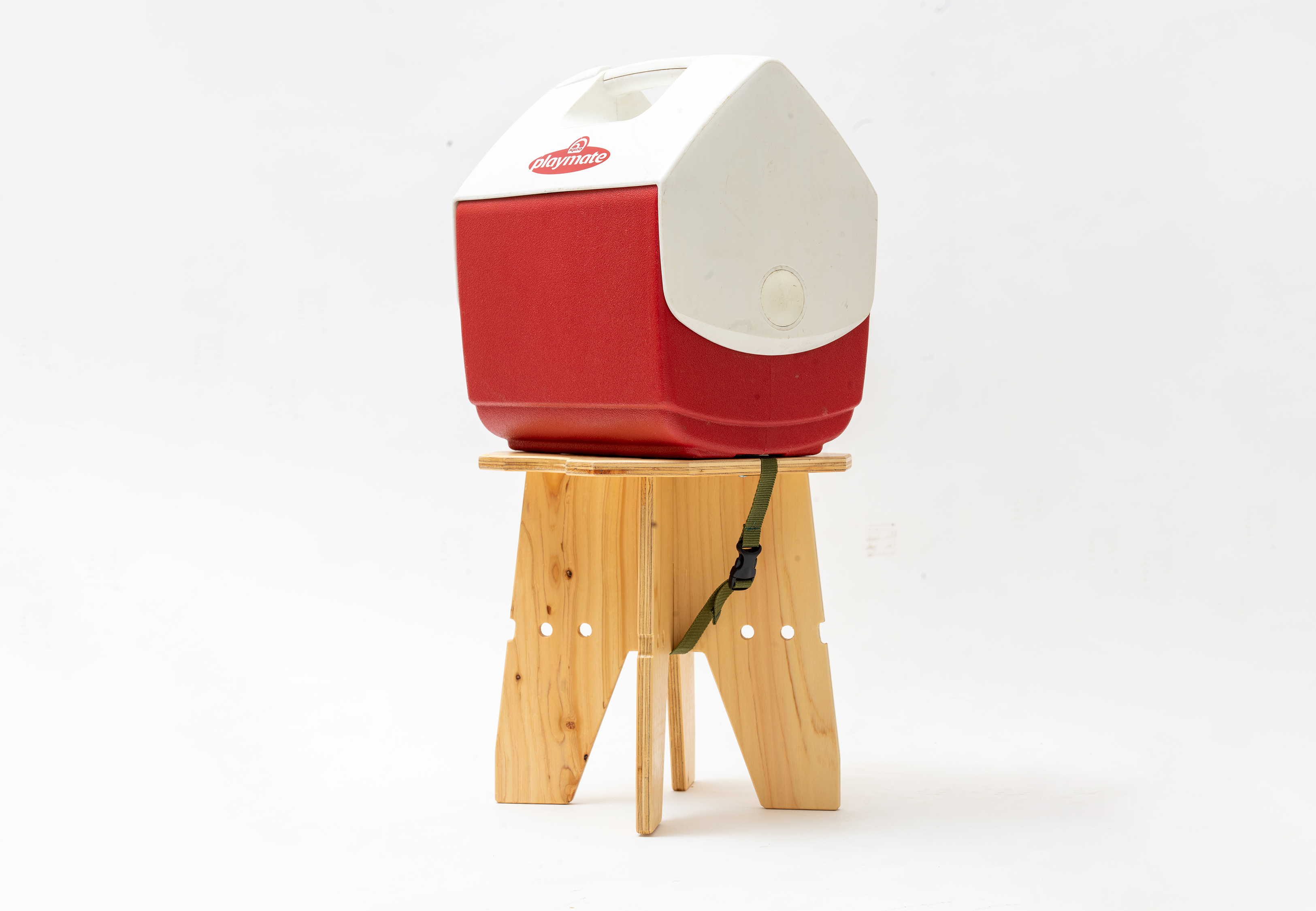 キッチンテーブルとクーラーボックス台 STANLEY クーラーボックス カスタム/あれば便利なテーブル/蓋に収納