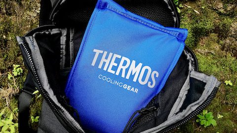 サーモス「スポーツ保冷バッグ」はリュックに入るほどコンパクト！サイクリングやハイキングにおすすめです