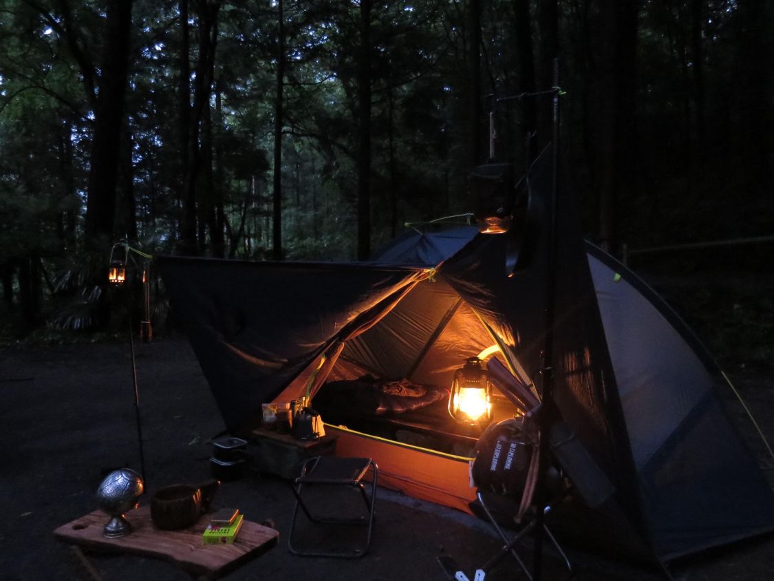 梅雨時に選んだソロテント ネイチャーハイク ターガ２ 読者投稿記事 テント Be Pal キャンプ アウトドア 自然派生活の情報源ビーパル