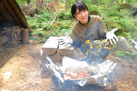 BBQグリルを使わず焚き火台で楽しむ