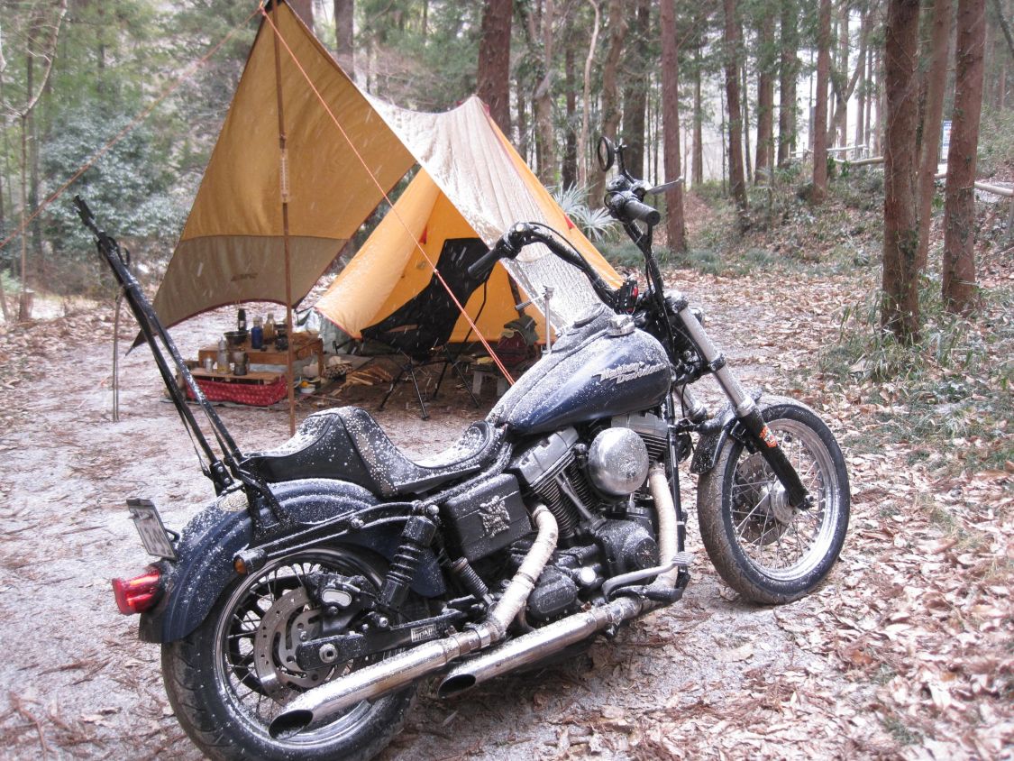 冬とバイクとソロキャンと［読者投稿記事］