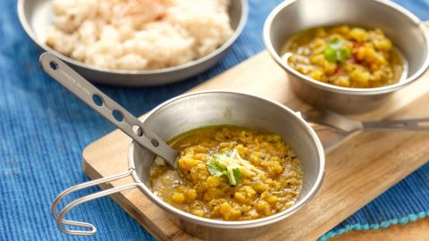 秋キャンプはスープがおいしい。インドの家庭料理『ダール』を作ってみよう