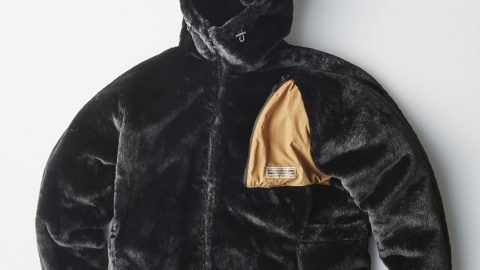 王者の風格とかわいらしさ。森のクマさんみたいなフードブルゾン