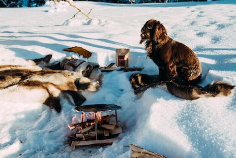 人気特価 天然 トナカイ 毛皮 冬キャンプ 野営 ブッシュクラフト 
