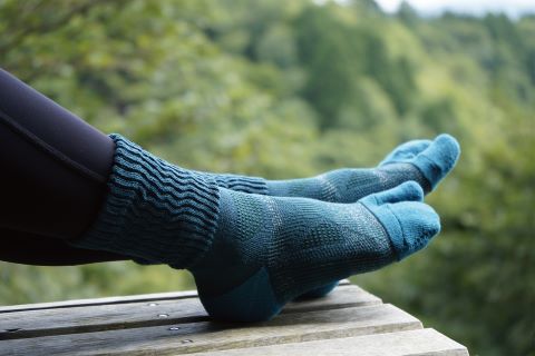 まるでインソールのようにフィットする靴下!ピタッと止まって疲れを軽減してくれる「エコノレッグ」とは?