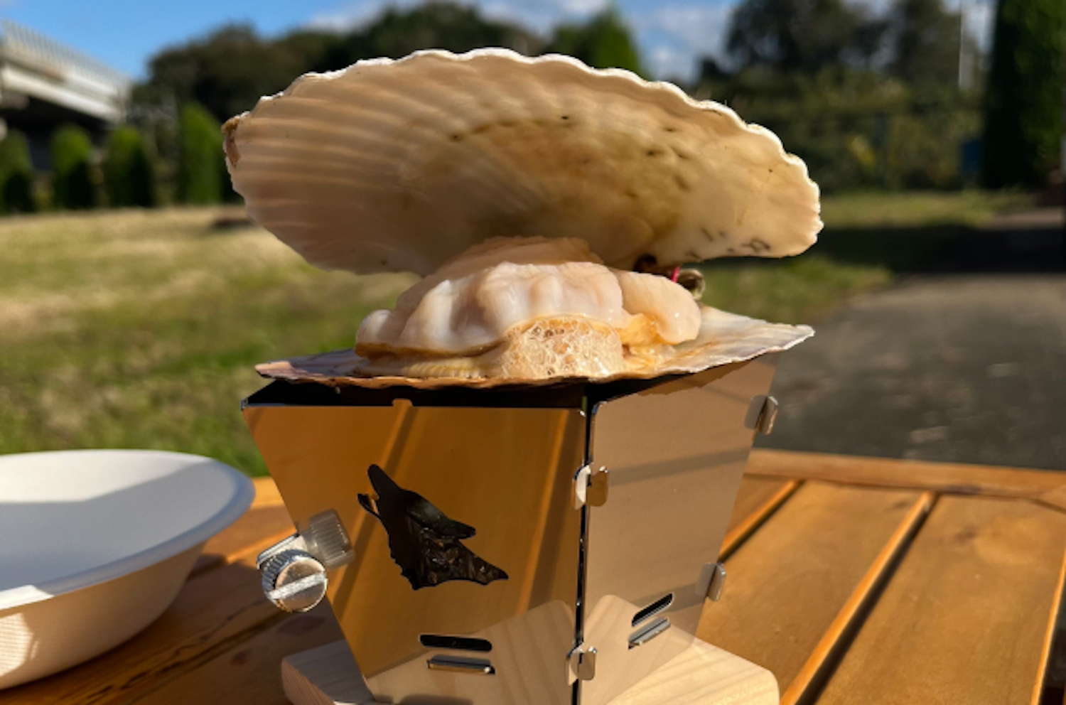 【希少】 南部鉄器 ホタテヤケール ホタテ焼き セット  アウトドア