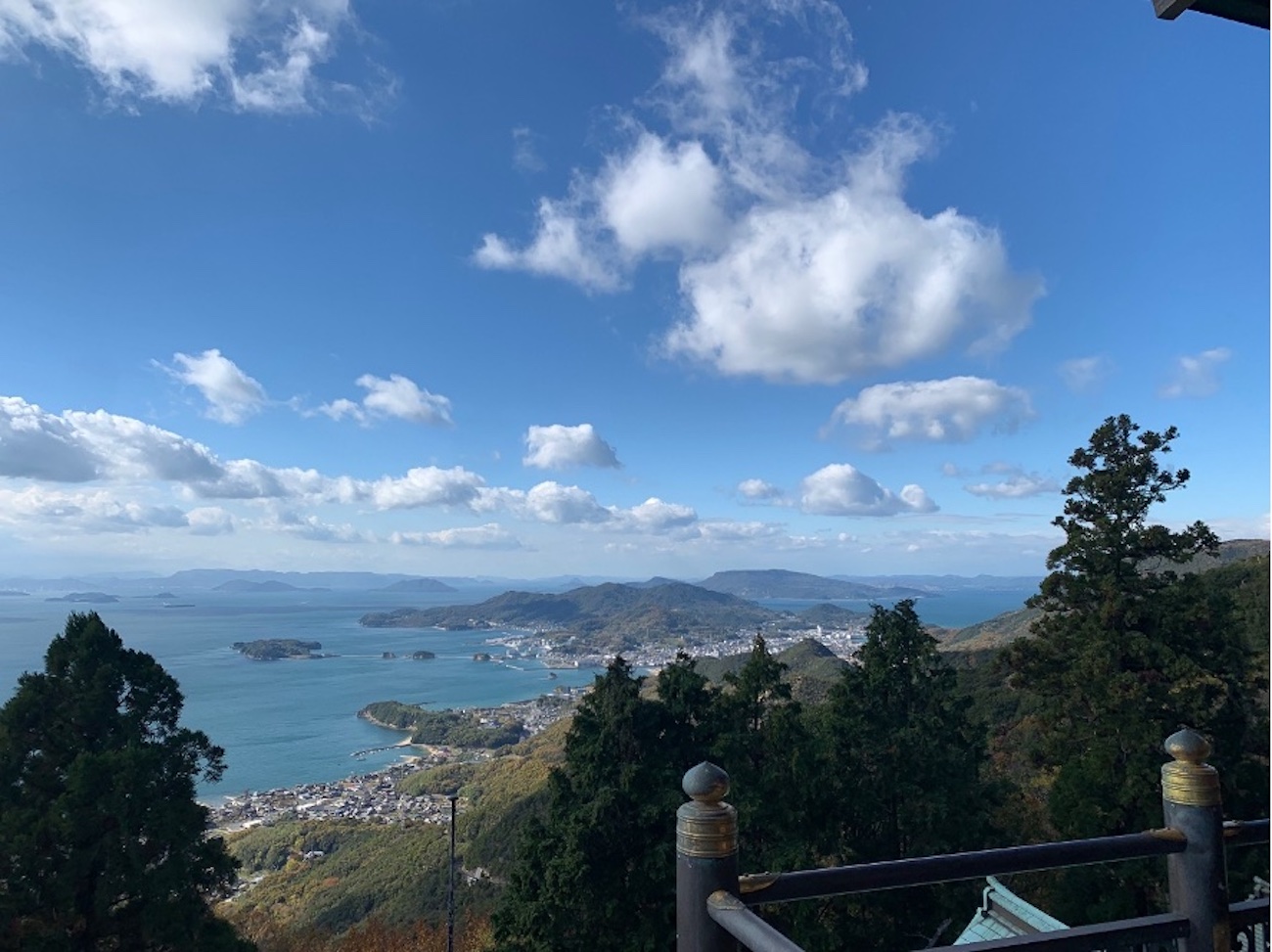 護摩堂からの絶景