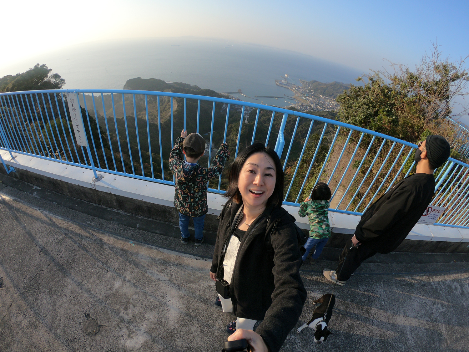 鋸山の頂上