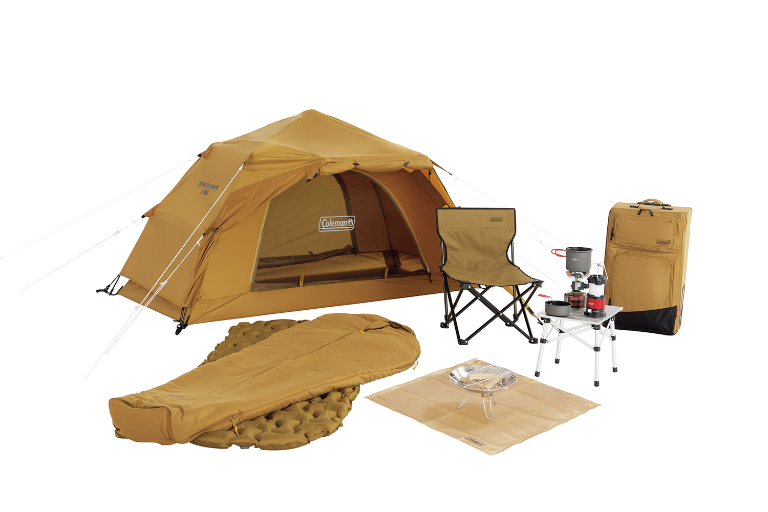 コールマンのテントやキャンプ道具
